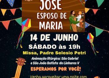 Festa junina “Arraiá do José, Esposo de Maria” anima a Paróquia Bom Pastor neste sábado (14)