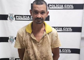 “Lobo” é preso em Sooretama após tentar matar companheira a golpes de martelo na cabeça