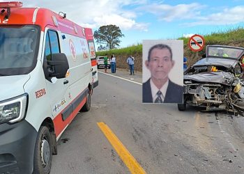 VÍDEO – IDENTIFICADO – Grave acidente entre Fiat Uno e carreta deixa um morto e dois feridos na BR-101 em Linhares