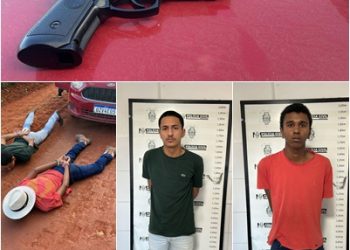 Dupla é presa em flagrante pela Polícia Civil em Linhares após extorquir jovem com arma falsa