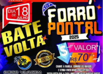Forró do Pontal: excursão bate-volta para curtir shows com Djavú e Carlinhos Rocha na sexta-feira (18)