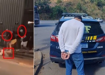 VÍDEO DA TENTATIVA – Preso em Vianna,  segundo suspeito de tentativa de homicídio em frente a casa de show, em Linhares