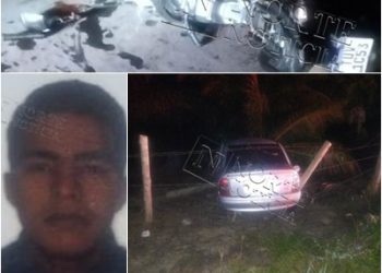 Acidente entre moto e carro deixa motociclista morto na Rodovia 358, em Sooretama
