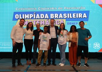 Cerimônia premia 296 alunos capixabas medalhistas da Olimpíada Brasileira de Matemática