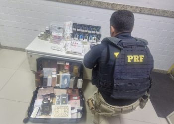 FLAGRANTE –  Passageiro rumo a Colatina é flagrado com anabolizantes e medicamentos proibidos