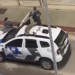 Encapuzado com revólver é detido após perseguição em moto sem placa em Bebedouro. Menor que pilotava o veículo foi apreendido