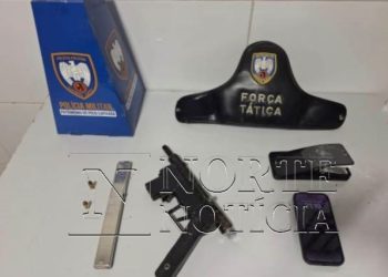 Submetralhadora é encontrada dentro de carro em comunidade rural de Linhares!