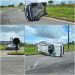 VÍDEO – Colisão entre dois Jeeps termina em tombamento no “Trevo da WEG”, em Linhares. Uma pessoa foi socorrida e leva para o hospital