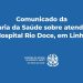 VÍDEO – Fechamento da Maternidade do HRD – Secretaria do estado diz que hospital recebe mais de 9 milhões do ES, por mês