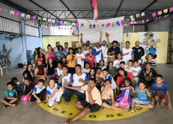 Associação de Capoeira Pandeiro de Ouro realiza festa do Projeto Ginga Bebedouro em Linhares