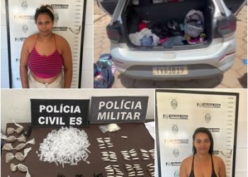 VÍDEO – Operação policial desmascara “mudança falsa” e duas mulheres são presas com drogas em Rio Bananal!