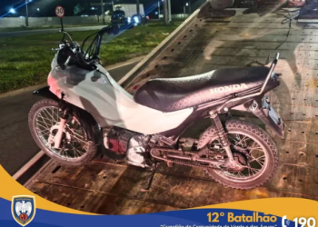 Motociclista foge da polícia, invade contramão da BR-101 e acaba caindo em Sooretama!