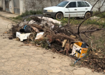 Moradores de Bebedouro reclamam de terreno baldio usado como depósito de lixo em Linhares