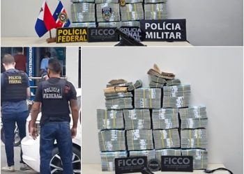 Polícia Federal em Linhares –  mais de R$ 1,5 milhão é apreendido e quatro suspeitos de lavagem de dinheiro são detidos