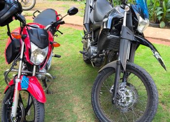 Polícia apreende duas motos usadas para perturbação do sossego e manobras perigosas em Rio Bananal