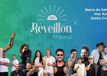 Prefeitura de Aracruz divulga programação de shows do Réveillon 2026 com atrações em três praias