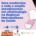 Sesa moderniza a rede e amplia atendimentos em oftalmologia na Regional Metropolitana de Saúde