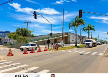 Prefeitura aciona Ecovias e ANTT após semáforo quebrado causar riscos em Linhares