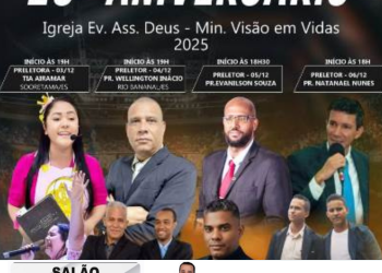 Linhares celebra fé e união: 10º aniversário da Igreja Visão em Vidas movimenta fiéis até domingo