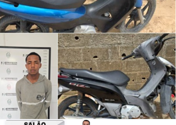 Dois adolescentes e um jovem confessam furto de duas motocicletas em Linhares