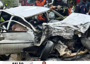 Colisão entre carro e caminhão deixa feridos na BR-259, em Baunilha, distrito de Colatina