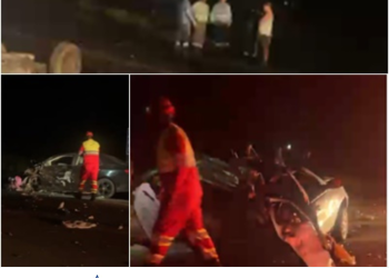 TRAGÉDIA NA BR-101: batida violenta entre quatro veículos mata família inteira e motorista foge do local em Jaguaré