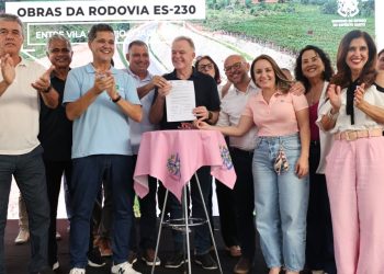 Casagrande cumpre extensa agenda no Norte do Estado e entrega obras em Vila Valério e Jaguaré