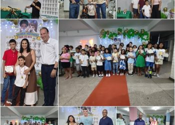 VÍDEOS – Frequência Ativa revoluciona educação em Linhares e noite especial premia alunos na Escola Eliana Corrêa Pinafo