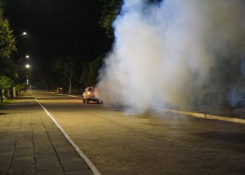 Itinerário do carro fumacê vai percorrer oito regiões de Linhares nesta semana