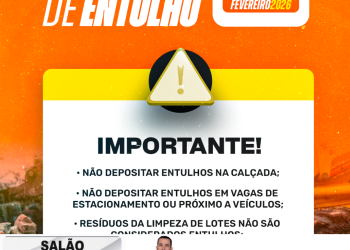 Prefeitura divulga cronograma, apenas, de descarte de entulho para fevereiro de 2026 em Linhares