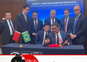 VÍDEO – Espírito Santo entra na rota dos carros elétricos com nova fábrica da Great Wall Motors
