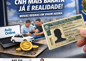 “CNH mais barata: novas regras entram em vigor e mudam o acesso à carteira de motorista”
