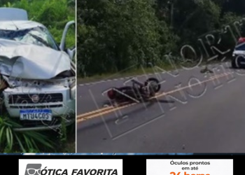 VÍDEO – Motociclista morre em grave acidente na ES-248, em Linhares