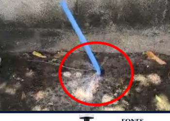 Pode isso, Arnaldo? Vazamento de água do SAAE já dura quase dois anos em Linhares.Veja vídeo