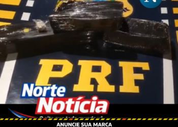 VÍDEO – PRF apreende três quilos de drogas escondidos em estepe na BR-101
