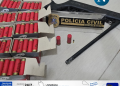 VÍDEO – Homem com mais de 200 munições e arma de fogo é preso em flagrante e liberado após pagar R$ 4 mil de fiança em Linhares