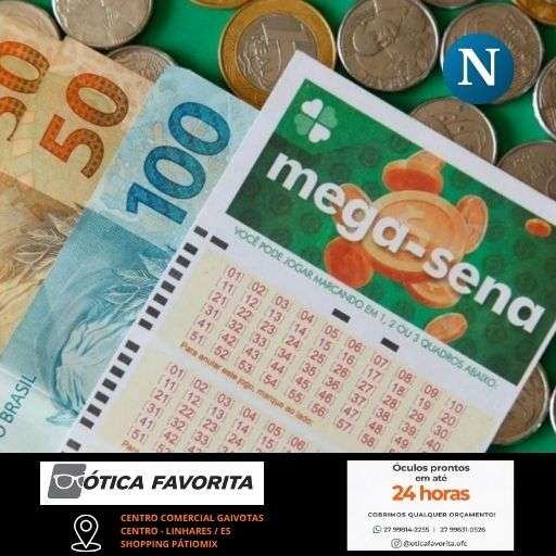 Sem ganhador principal, Mega-Sena acumula em R$ 17 milhões; uma aposta de Linhares levou a quadra