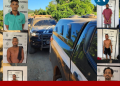Operação policial prende “Fura Fronha” e mais 5 suspeitos, apreende drogas e arma e desarticula ponto do tráfico na zona rural de Rio Bananal