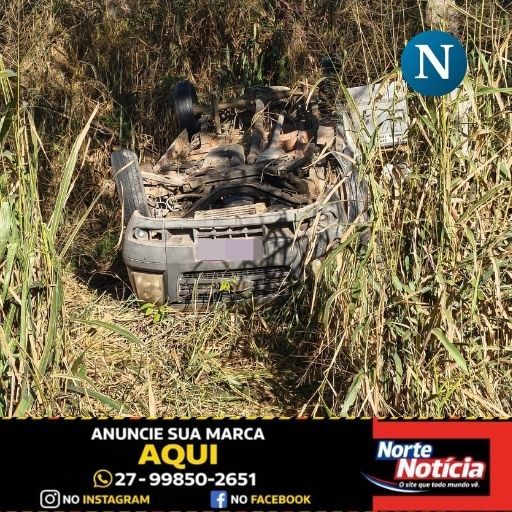 VÍDEO – Acidente com van na BR-101 em Linhares deixa 8 feridos