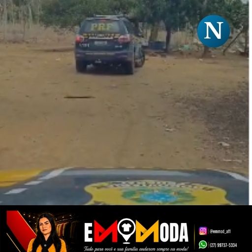 VÍDEO – Mulher foge de casa após ameaças com facão e procura ajuda da PRF em Linhares; suspeito é levado à delegacia