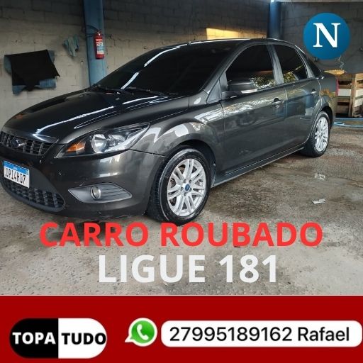 Motorista tem carro roubado na porta de casa em Linhares; roubo durou segundos