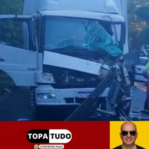 VÍDEO – Engavetamento na BR-101 em Sooretama deixa três feridos e interdita rodovia