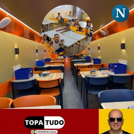 Volta às aulas em Linhares tem novidade inédita: BusTech leva robótica, inteligência artificial e tecnologia para estudantes da rede municipal