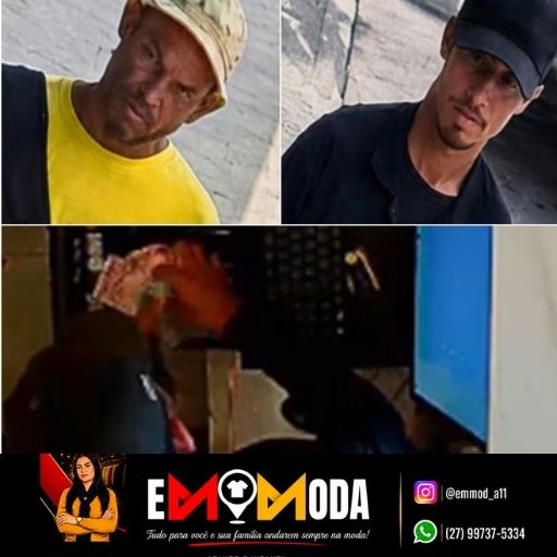 Criminosos simulam estar armados e assaltam comércio no Centro de Linhares. Vídeo mostra toda a ação dos bandidos
