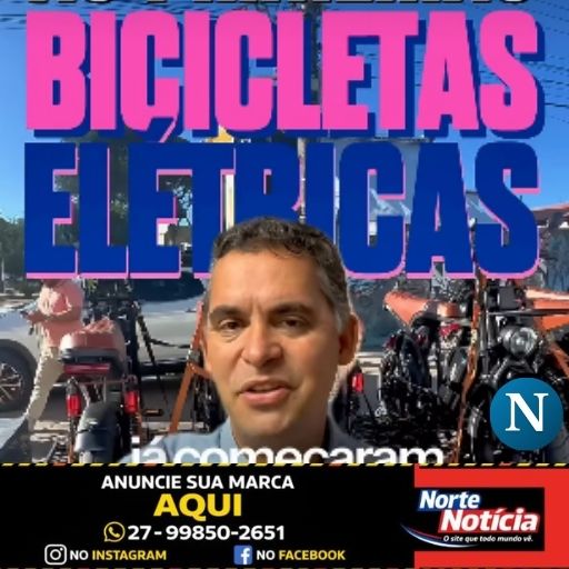 Primeira entrega de bicicletas elétricas para agentes de saúde acontece em Conceição da Barra; Linhares e outras cidades  também serão beneficiadas