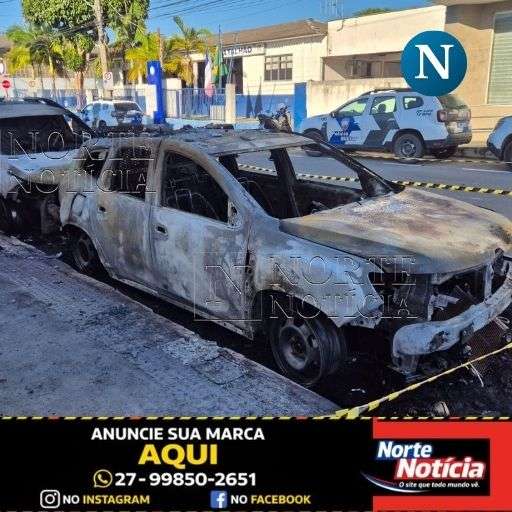 Homem suspeito de incendiar uma viatura da polícia militar no bairro Lagoa do Meio, em Linhares, foi preso nessa quinta-feira, no bairro Santa Cruz
