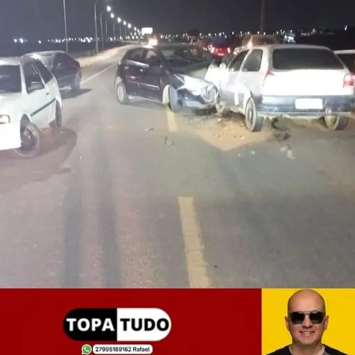 Acidente deixa passageira ferida após colisão frontal na ES-248, em Linhares