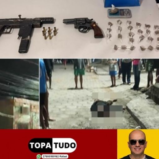 VÍDEO – Adolescente, de 14 anos, é apreendido após confessar assassinato Paulo Henrique em Linhares; desavença por mulheres teria motivado crime. Armas e drogas foram apreendidos