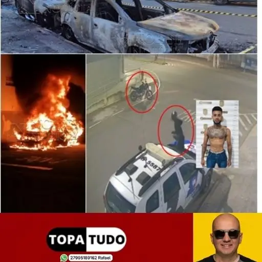 VÍDEO – Caso da viatura incendiada em Linhares – suspeito é preso e  NN acompanha desdobramentos nesta sexta-feira