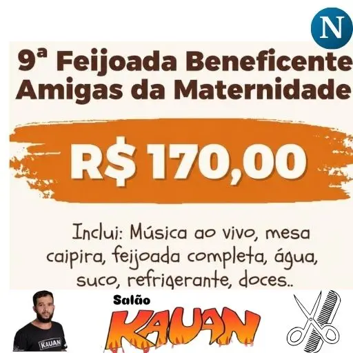 9ª Feijoada Beneficente Amigas da Maternidade acontece neste sábado em Linhares